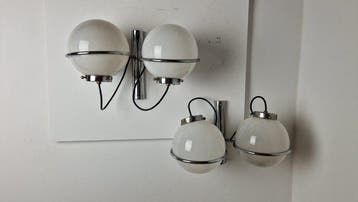 Manifattura italiana - Lampe murale (2) - Verre de Murano