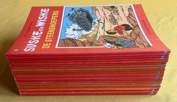 Suske en Wiske in de range 130 t/m 159 - 23 Album - Eerste, Nieuw