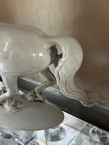 Rosenthal - Figuur - Modèle 1524 “Übermut” Cheval Cabré -, Antiek en Kunst