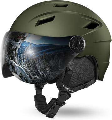 Skihelm met vizier | -41% Retour deal | Sla nu je slag!, Sport en Fitness, Skiën en Langlaufen, Verzenden, Zo goed als nieuw, Overige typen