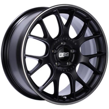 BBS CH-R 19x9.5 5x112 ET45 Satin Black Polished Rim, Ophalen of Verzenden