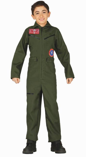 Piloten Kostuum Kind, Verzenden, Nieuw