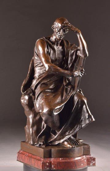 Paul Dubois (1827–1905) – LÉtude et la Méditation Frans