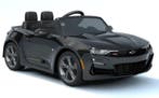 Kinderauto CHEVROLET CAMARO SS, zwart, 12V, leder, RC, NIEUW, Ophalen of Verzenden, Nieuw