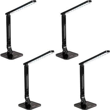 Bureaulamp, LED, dimbaar, inklapbaar, 14W - Set van 4, Huis en Inrichting, Verzenden, Nieuw