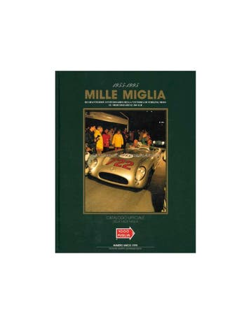 1995 MILLE MIGLIA HARDCOVER JAARBOEK ITALIAANS