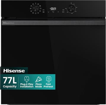 Hisense BI622ABPGUK - Inbouw oven - 77L - Hetelucht & Grill, Ophalen of Verzenden, Nieuw