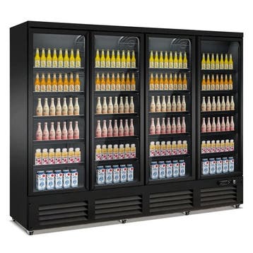 Koelkast | CEB-R | 2000L | Zwart | 0°C/+10°C | Geforceerd |, Verzenden