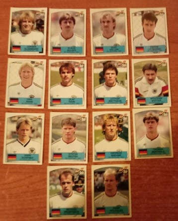 Panini - 27 Complete set, Collections