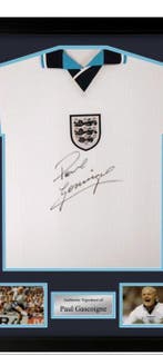 England - Signed by Paul Gascoigne - Voetbalshirt