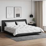 vidaXL Deken Set met kussen 3 pcs Wit Microfiber en Donsveer, Huis en Inrichting, Verzenden, Nieuw