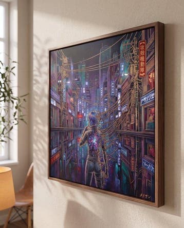 MEDSAN - Ghost in the Neon City () - UNIQUE WORK