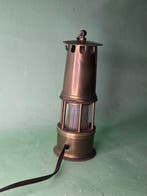 Elektrische Mijnwerkerslamp - Lampe à huile - Laiton -