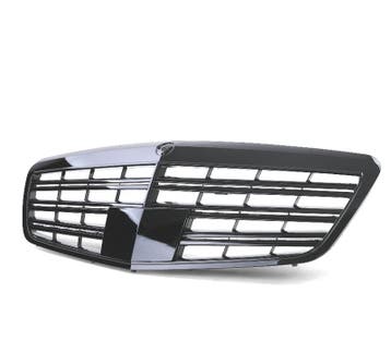 CALANDRE MERCEDES S W221 09-13 LOOK AMG NOIR BRILLANT, Verzenden, Nieuw