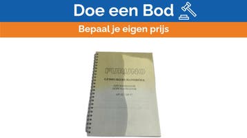 Bieden: Furuno GPS Operators Manual GP-32/37 NL, Watersport en Boten, Ophalen of Verzenden, Nieuw