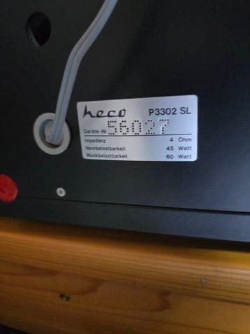 Heco - P3302 SL Luidsprekerset, Nieuw