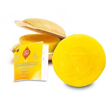 Zeep in Palmblad Zonnevlecht Chakra (Solar Plexus) - Holy, Ophalen of Verzenden