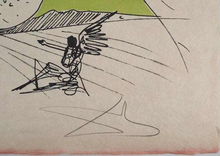Salvador Dali (1904-1989) - Pantagruel : Luxure, Antiquités & Art, Antiquités | Autres Antiquités