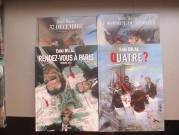Bilal - Monstre T1 à T4 + suppléments - 4x C + coffret -