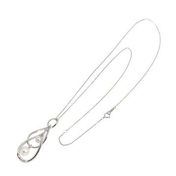 Mikimoto - Halsketting - 18 karaat Witgoud