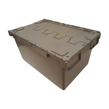 Distributiebak 80L 710x460x360 mm grijs pp nieuw, Ophalen of Verzenden