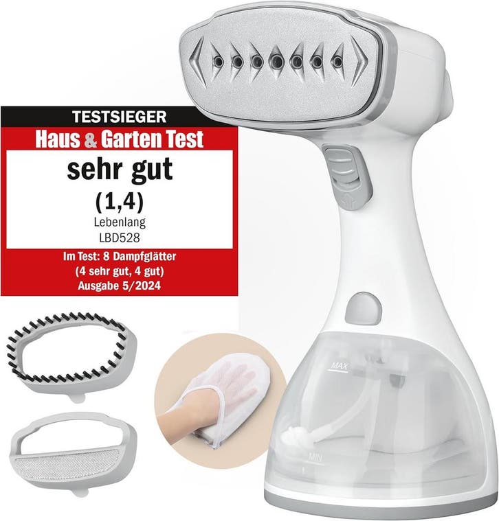 2dekans | LEBENLANG Stoomstrijkijzer – Handstomer met LCD &, Electroménager, Fers à repasser & Planches à repasser, Enlèvement ou Envoi