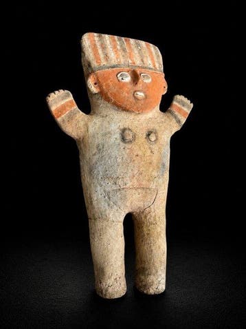 Chancay-cultuur 10e tot 15e eeuw n.Chr. Terracotta