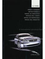 2004 JAGUAR X-TYPE INSTRUCTIEBOEKJE FRANS
