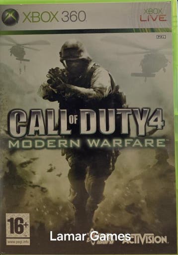 Call of Duty 4 Modern Warfare (Xbox 360 used game), Games en Spelcomputers, Ophalen of Verzenden, Nieuw