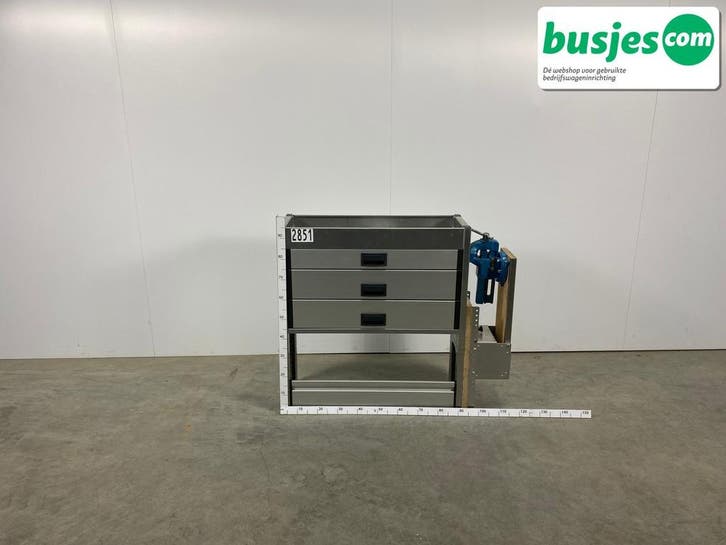 Aluca bedrijfswageninrichting 880x320x945mm (2851), Auto-onderdelen, Overige Auto-onderdelen, Gebruikt, Verzenden