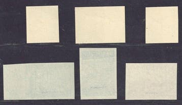 België 1948 - Aanvullingswaarden, ongetand met specimen en, Gestempeld
