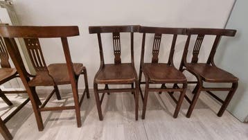 Stoel (6) - Eterna - Hout