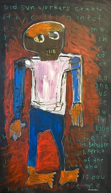 Malo - the beholder - like basquiat