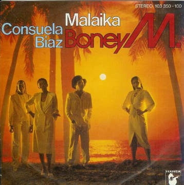 Boney M. - Malaika / Consuela Biaz, Verzenden