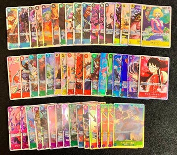 Bandai - 50 Card - One Piece - SR Super Rare 50 Cards Bulk, Nieuw
