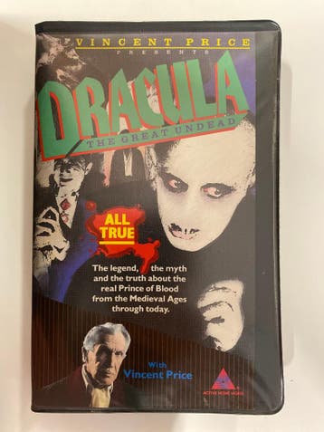 VINCENT PRICES DRACULA (1986) (IMPORT WITHOUT DUTCH SUBS), Cd's en Dvd's, Gebruikt