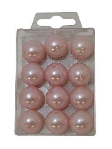 Parels Rijgparels WM 18 Lichtroze 20 mm ca. 50 gram, Nieuw