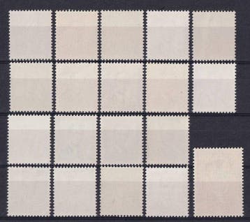 België 1953/1966 - Koning Boudewijn Type Marchand, volledige