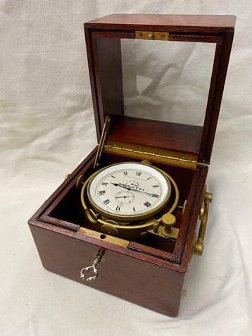 Chronomètre de marine de deux jours - Zenith - Bois -