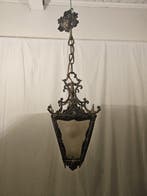 Lampe - Ancienne lanterne de hall française de style Rococo.