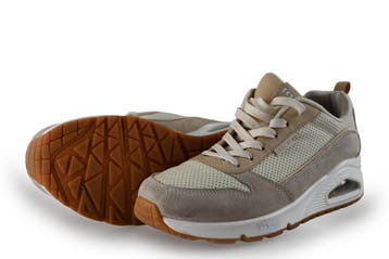 Skechers Sneakers in maat 38 Beige, Skechers, Verzenden, Beige, Zo goed als nieuw