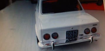 Laudoracing 1:18 - Voiture miniature - FIAT 128 Rally 1971