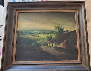 Gies Cosyns - Gies Cosyns (1920–1997) – Paysage rural aux