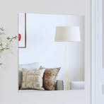 vidaXL Wandspiegel Vierkant 60 x 60 cm gehard glas, Huis en Inrichting, Woonaccessoires | Spiegels, Verzenden, Nieuw