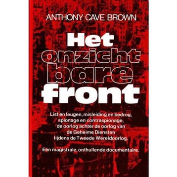 Het onzichtbare front 9789026945465 Anthony Cave Brown, Verzenden, Gelezen, Anthony Cave Brown