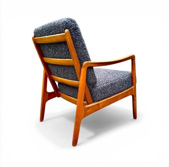 France & Son - Peter Hvidt, Orla Molgaard-Nielsen - Fauteuil, Antiek en Kunst, Antiek | Meubels | Stoelen en Sofa's