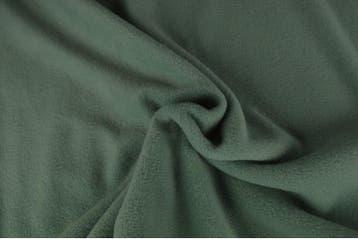 10 meter fleece stof - Oud groen - 100% polyester, Verzenden, 120 cm of meer, Polyester, Groen