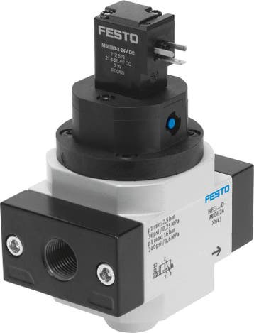 FESTO Inschakelventiel G3/4 2.5-16bar 3800l/min Midi -, Verzenden
