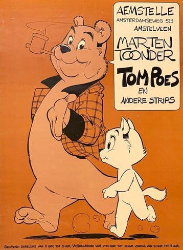 Marten Toonder Studios - 1 Poster - Bommel en Tom Poes -, Boeken, Nieuw