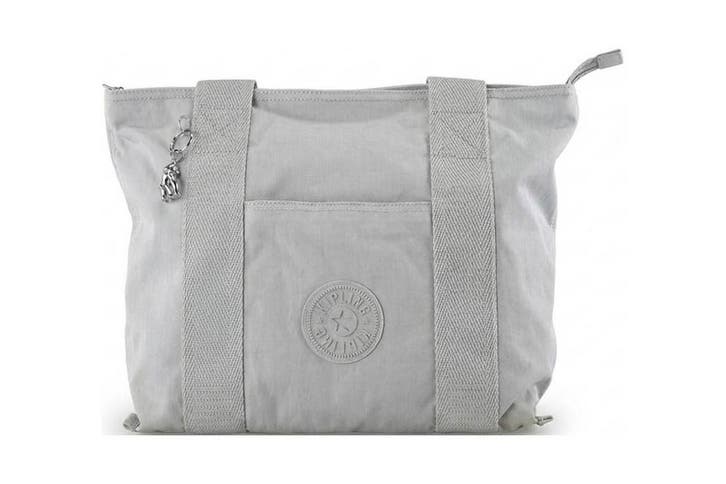 Kipling Schoudertas Grijs, Handtassen en Accessoires, Tassen | Damestassen, Grijs, Zo goed als nieuw, Verzenden